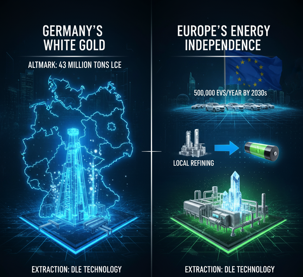Germany Discovers Major Lithium Reserves What It Means for Europe’s Energy Future