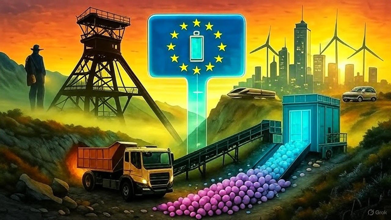 Europe’s Race for Critical Raw Materials: Mining for a Greener Future